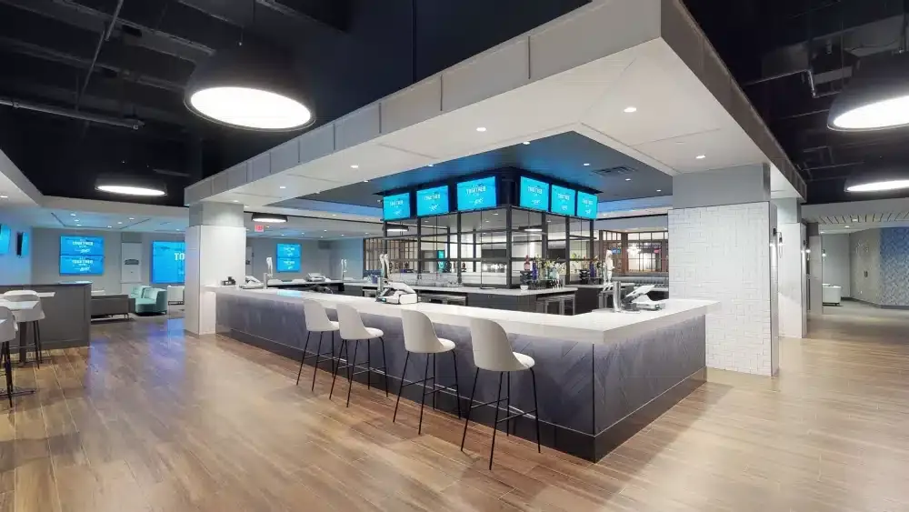 3D virtual tour walkthrough of a furnished interior